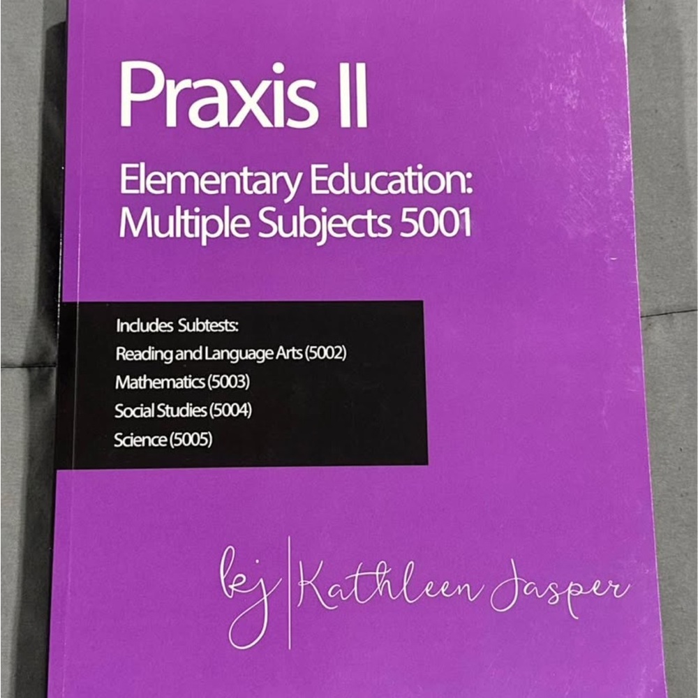 Praxis II Elementary Education Book